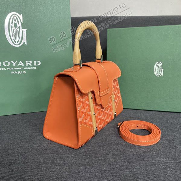 Goyard包 戈雅新款Sagon Mini手提女包 Goyard單肩斜跨女包  glg1011